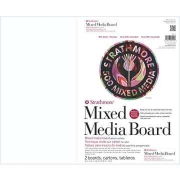 Strathmore 500 Series Mixed Media Sheet and Board - Perfect for Artists!