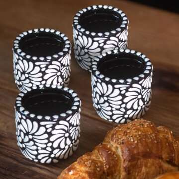 Unique Handmade Talavera Espresso Cups for Coffee Lovers