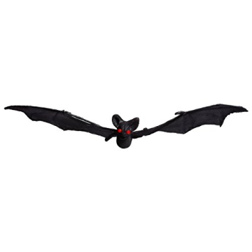 Prextex Halloween Spooky Bats Set of 3 for Indoor and Outdoor Decor