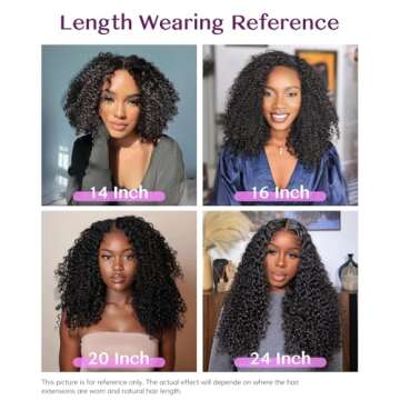 IDN BEAUTY Seamless Clip In Hair Extensions for Black Women