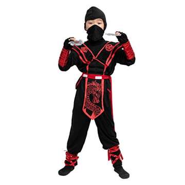Spooktacular Ninja Costume for Kids Halloween Fun