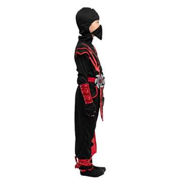 Spooktacular Ninja Costume for Kids Halloween Fun