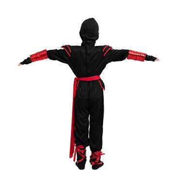 Spooktacular Ninja Costume for Kids Halloween Fun