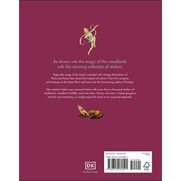 The Forests, Fairies and Fungi Sticker Anthology: With More Than 1,000 Vintage Stickers (DK Sticker Anthology)