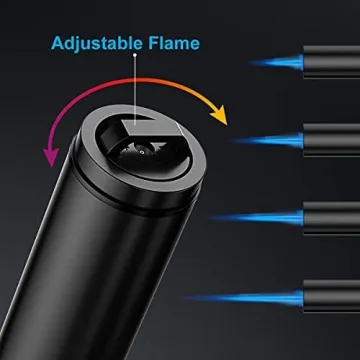 TOPKAY Jet Torch Lighters – Powerful, Adjustable & Refillable