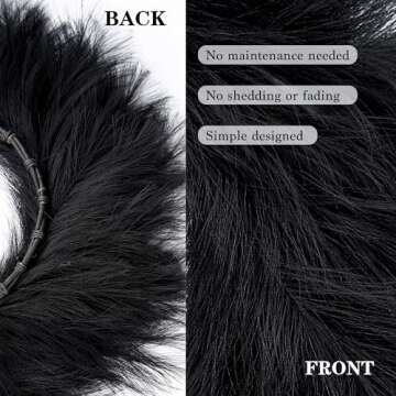 Versatile Sggvecsy Pampas Grass Wreath for All Seasons