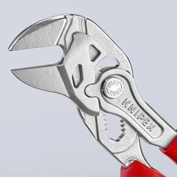 Knipex - 8605150 6" Mini Pliers Wrench, Ergonomic Grip