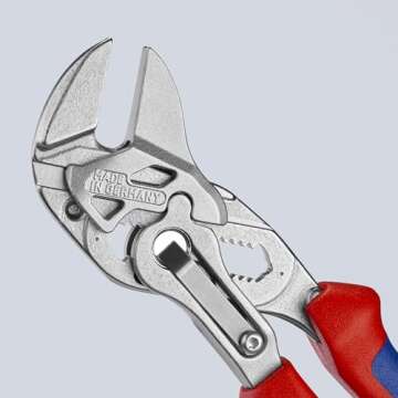 Knipex - 8605150 6" Mini Pliers Wrench, Ergonomic Grip