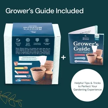 Nature's Blossom Herb Garden Kit for Indoor Growing