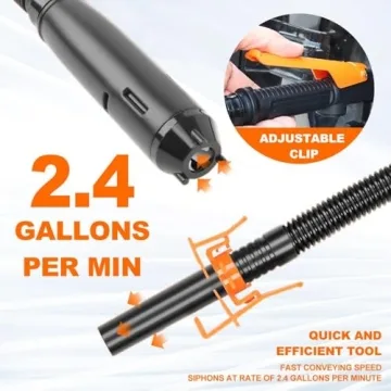 Upgrade Portable Power Battery Pump for Easy Transfers