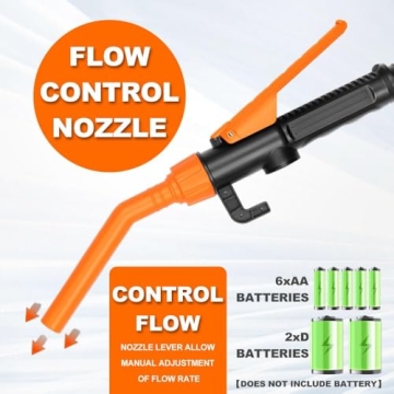 Upgrade Portable Power Battery Pump for Easy Transfers