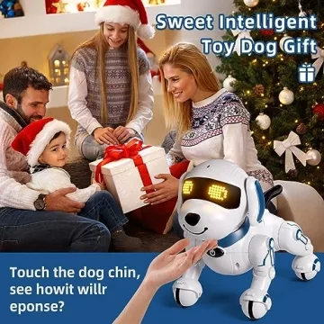 Aiqi Remote Control Robot Dog Toy for Kids - Interactive Fun