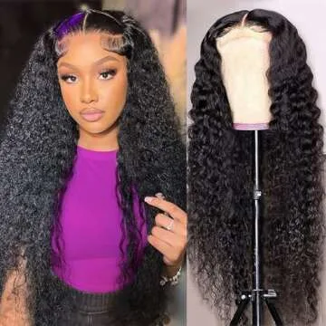 SBDSBD 30 Inch13x6 Deep Wave Lace Front Wigs Human Hair Pre Plucked Deep Wave Curly Wig Human Hair 200 Density Water Wave wet and wavy Lace Front Wigs Human Hair for wowen Lace Frontal Wigs Human Hair