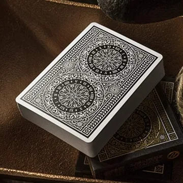 Tycoon Playing Cards Black Premium Quality for Collectors
