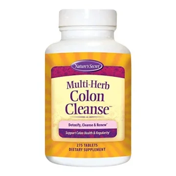 Ultimate Multi-Herb Colon Cleanse - 275 Tablets for Digestive Wellness