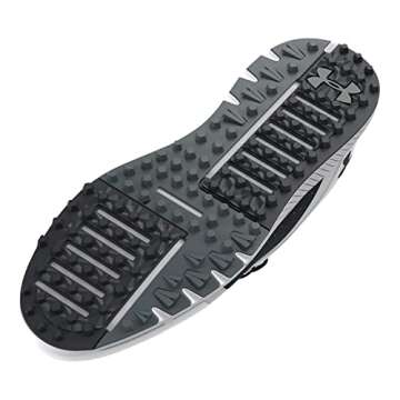 Under Armour Men's Charged Draw 2 Spikeless Cleat, (100) White/Black/Black, 10.5, US