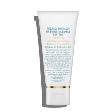 Hylunia Moisture Infusion – 1.0 fl oz – Hydrating Anti-Aging Moisturizer with Hyaluronic Acid, P...