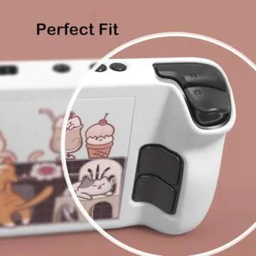Kiloluv Protective Case & Decal Stickers for Steam Deck