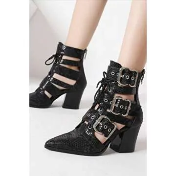 MACKIN J 546-2 Women's Chic Pointed Toe Ankle Boots
