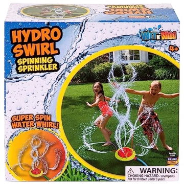 Hydro Twirl Outdoor Sprinkler Toy for Kids and Pets Fun