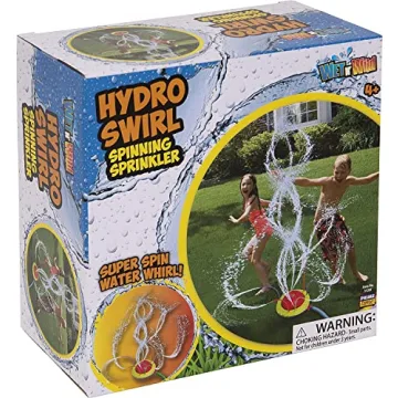 Hydro Twirl Outdoor Sprinkler Toy for Kids and Pets Fun