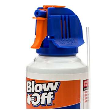 Compressed Air Duster Can MAX Professional Cleaner 1111 Blow Off Non-toxic & No Bitternt 8oz. Stop t...