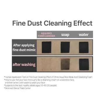 S.Nature AQUA RICE FOAM CLEANSER - Vegan Facial Cleanser