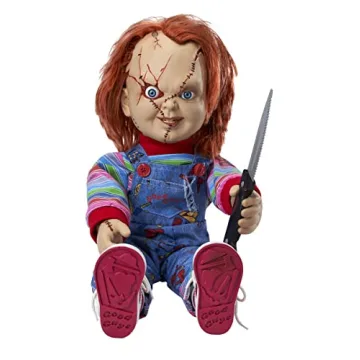 Spectacular Spirit Halloween 2 Ft Talking Chucky Doll | Iconic Horror Collectible