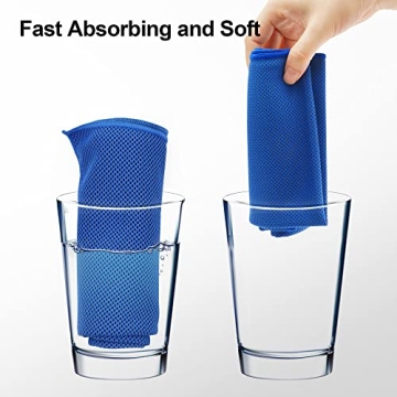 Ailawuu Cooling Towels 6-Pack for Outdoor Activities