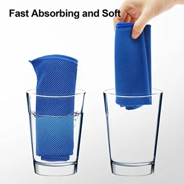 Ailawuu Cooling Towels 6-Pack for Outdoor Activities