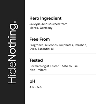 Minimalist Salicylic Acid Face Wash for Oily Skin