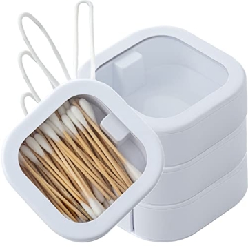 4pcs Hair Tie Organizer for Travel and Bathroom Storage