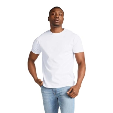 Comfort Colors Adult Short Sleeve Tee G1717 - Stylish Classic White Tee in Large Size
