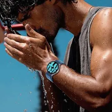 2 Pack Nylon Loop Band for Samsung Galaxy Watch 7 FE 6 5 4 Band 40mm 44mm/Galaxy Watch 6 Classic Bands 47mm 43mm/Galaxy Watch 5 Pro 45mm/Watch 4 Classic Bands 46mm 42mm, 20mm One Click Nylon Band