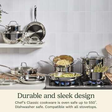 Cuisinart 14-Inch Stir-Fry Pan for Effortless Cooking