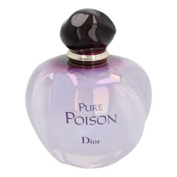 Dior Christian Pure Poison Eau de Parfum Spray, 3.4 Ounce, floral fragrance, Multicolor