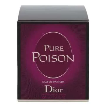Dior Christian Pure Poison Eau de Parfum Spray, 3.4 Ounce, floral fragrance, Multicolor