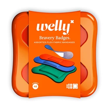 Welly Fabric Bandages Fun Colorful First Aid for Cuts Scrapes