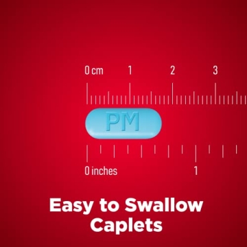 Amazon Basic Care Acetaminophen PM Caplets for Restful Sleep