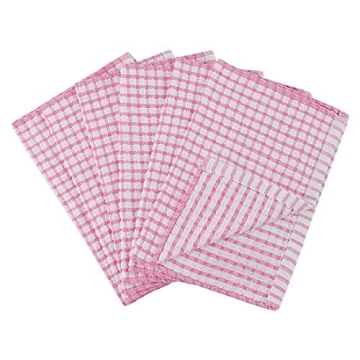 uxcell Absorbent Cotton Terry Kitchen Dish Cloths 15x10.5