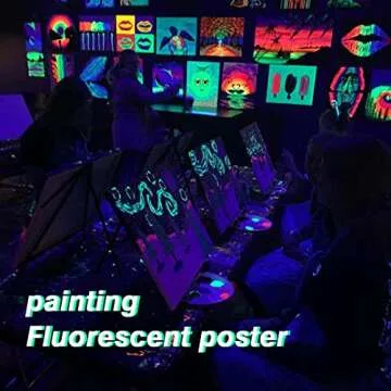 Blacklight, ZHMA LED 40W Black Light Flood Light IP66-Waterproof, Black Lights for Glow Party, Halloween, Glow in The Dark, Fluorescent Poster, Body Paint, Neon Glow(2 Pack)