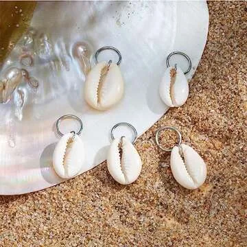 Seashell Hair Charms for Chic Summer Styles and Gifts