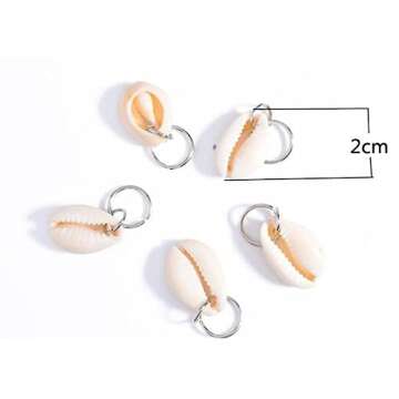 Seashell Hair Charms for Chic Summer Styles and Gifts