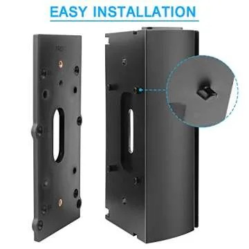 HOMONO Adjustable Mount for Ring Doorbell - Waterproof & Easy Install