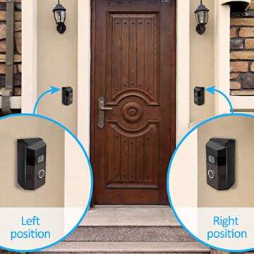 HOMONO Adjustable Mount for Ring Doorbell - Waterproof & Easy Install