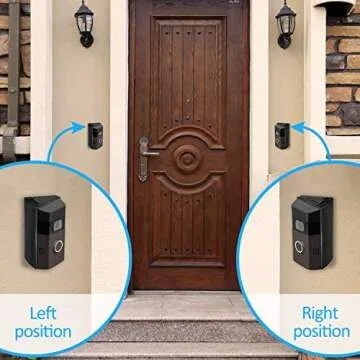 HOMONO Adjustable Mount for Ring Doorbell - Waterproof & Easy Install