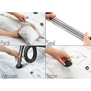 SpaceAid Jumbo Vacuum Storage Bags for Comforters and Bedding