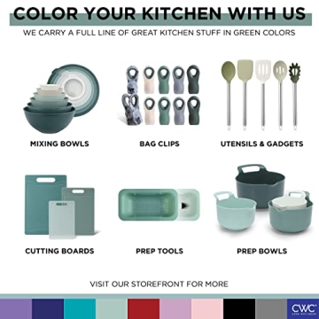 Durable Cook with Color Silicone Utensils Set for Every Kitchen