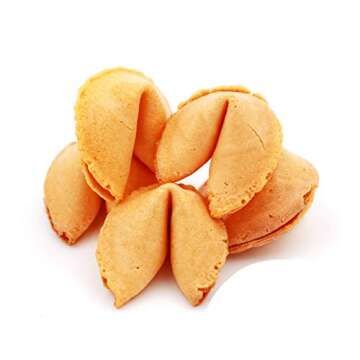 Sky | Fortune Cookies 100Pk | Premium USA Baked, Bulk Fortune Cookies Individually Wrapped, Fortune ...
