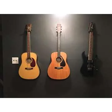 FF Elaine 5 Pack Guitar Ukulele Bass Mandolin Banjo Violin Hanger Hook Holder Wall Mount